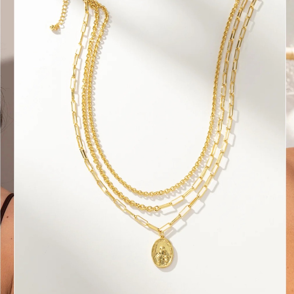 Uncommon James threes company layered necklace